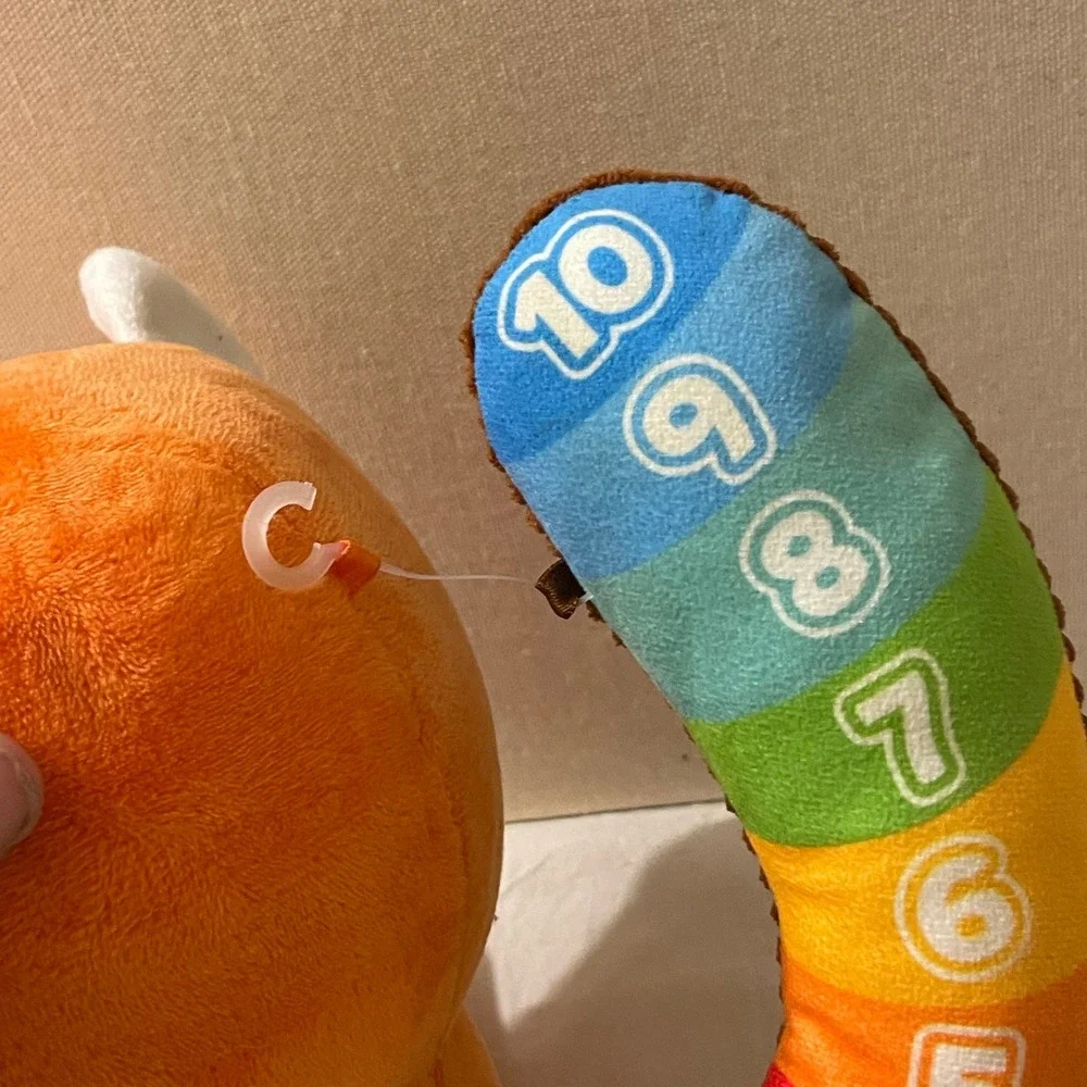 LeapFrog Colorful Counting Red Panda Orange Musical Learning Plush Toy 80-612100